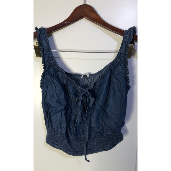 easel Tops - Denim top